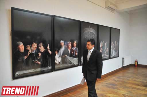 Bakıda "Alüminium" V Beynəlxalq Müasir İncəsənət Biennalesinin açılışı olub (FOTO)