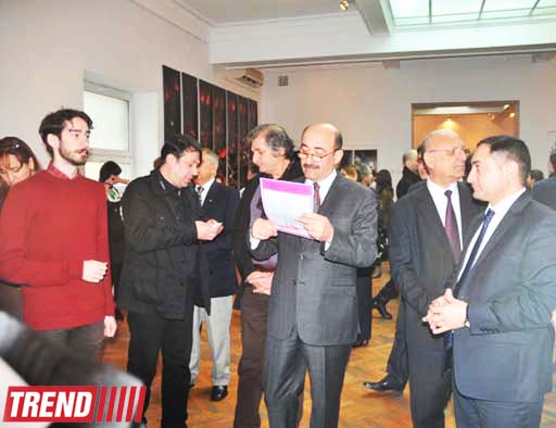 Bakıda "Alüminium" V Beynəlxalq Müasir İncəsənət Biennalesinin açılışı olub (FOTO)