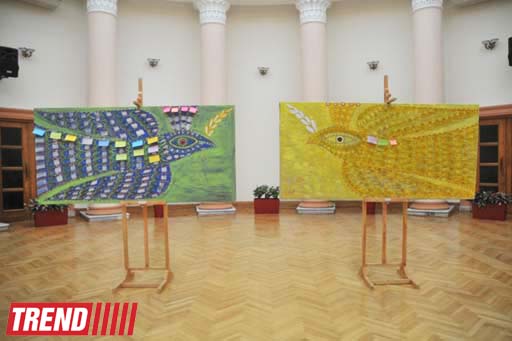Bakıda "Alüminium" V Beynəlxalq Müasir İncəsənət Biennalesinin açılışı olub (FOTO)