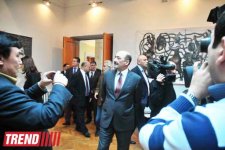 Bakıda "Alüminium" V Beynəlxalq Müasir İncəsənət Biennalesinin açılışı olub (FOTO)