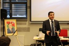 Vilnüsdə ulu öndər Heydər Əliyevin xatirəsinə həsr olunmuş tədbir keçirilib (FOTO)