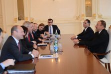 İlham Əliyev Polşa Prezidenti Administrasiyasının rəhbəri, İsveç və Bolqarıstanın xarici işlər nazirlərini qəbul edib