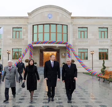 Prezident İlham Əliyev YAP Füzuli rayon təşkilatının inzibati binasının açılışında iştirak edib (FOTO)