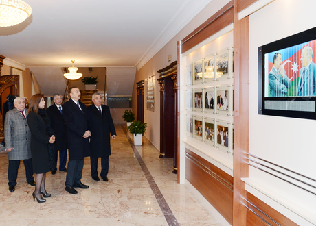 İlham Əliyev Horadiz Şəhər Mədəniyyət Sarayının açılışında iştirak edib (FOTO)