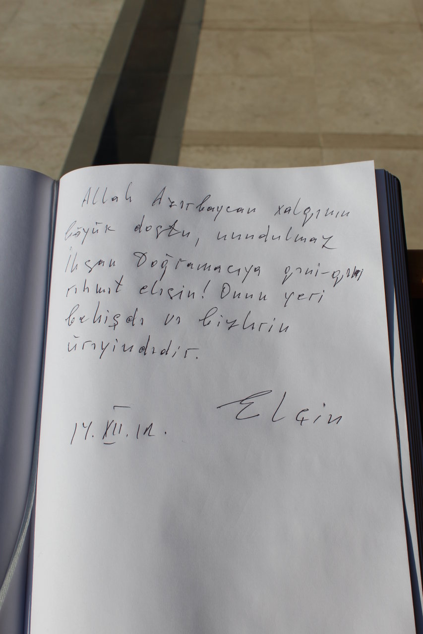 Ankarada ümummilli lider Heydər Əliyevin adını daşıyan orta məktəb və parkın açılış mərasimləri keçirilib (FOTO)
