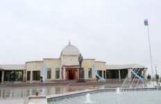 Azərbaycan Prezidenti İlham Əliyev Füzuli rayonuna səfərə gəlib (FOTO)