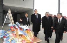 İlham Əliyev Füzulidə soyuducu anbar kompleksini açıb (FOTO)
