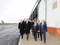 İlham Əliyev Füzulidə soyuducu anbar kompleksini açıb (FOTO)