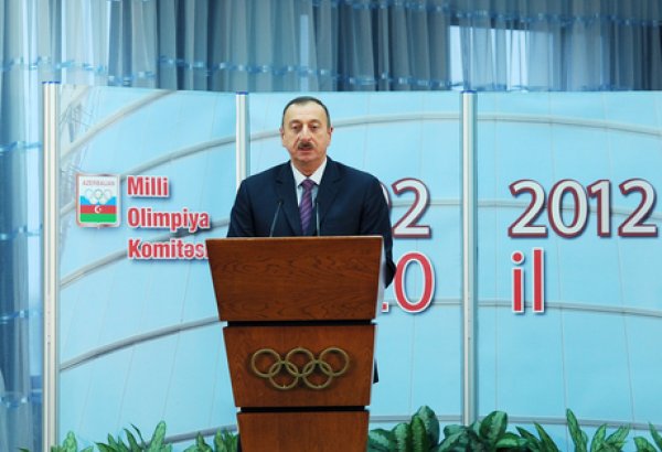 Prezident İlham Əliyev: 2012-ci il idmançılarımız üçün çox uğurlu il olub (FOTO)