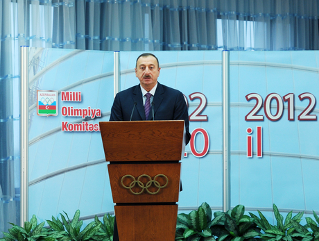 Azərbaycan Prezidenti və xanımının iştirakı ilə MOK-da 2012-ci ilin yekunlarına həsr olunmuş mərasim keçirilib (FOTO)