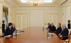 İlham Əliyev bp şirkətinin icraçı direktorunu qəbul edib (FOTO)