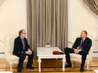 İlham Əliyev Azərbaycanın Kosmik Proqramının məsləhətçisini qəbul edib (FOTO)