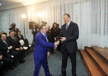 Azərbaycan Prezidenti və xanımının iştirakı ilə MOK-da 2012-ci ilin yekunlarına həsr olunmuş mərasim keçirilib (FOTO)
