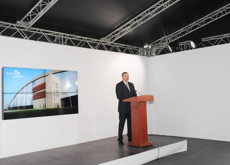 Prezident İlham Əliyev: Balaxanıda bərk məişət tullantılarının yandırılması zavodunun istifadəyə verilməsi dövlətin sosial siyasətini açıq-aydın göstərir (FOTO)