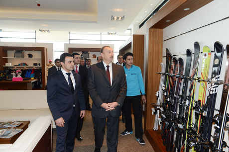 Azərbaycan Prezidenti və xanımı Qusarda “Zirvə” otelinin açılışında iştirak ediblər (FOTO)
