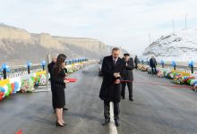 Qusar-Ləzə avtomobil yolunun açılışı olub (FOTO)