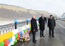Qusar-Ləzə avtomobil yolunun açılışı olub (FOTO)