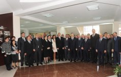Prezident İlham Əliyev və xanımı Bakıda məcburi köçkün ailələri üçün yeni salınmış məhəllənin açılışında iştirak ediblər (FOTO)