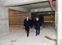 Prezident İlham Əliyev Bakının Fizuli və Mirzağa Əliyev küçələrinin arasında bir sıra obyektlərdə inşaat işlərinin gedişi ilə tanış olub (FOTO)