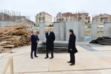 Prezident İlham Əliyev Bakıda məscid kompleksində inşaat işlərinin gedişi ilə tanış olub (FOTO)