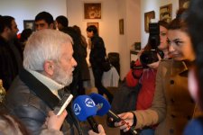 Bakıda dekorativ tətbiqi sənət ustalarının sərgisi keçirilib (FOTO)