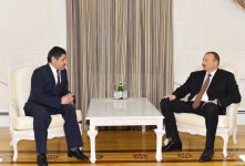 İlham Əliyev Səudiyyə Ərəbistanının ölkəmizdəki səfirini diplomatik fəaliyyətinin başa çatması ilə əlaqədar qəbul edib
