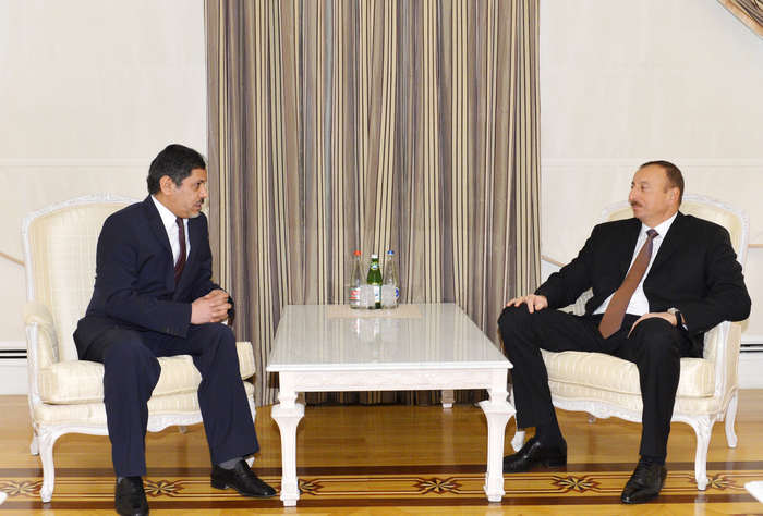 İlham Əliyev Səudiyyə Ərəbistanının ölkəmizdəki səfirini diplomatik fəaliyyətinin başa çatması ilə əlaqədar qəbul edib