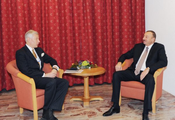 İlham Əliyev ABŞ-ın "McKinsey&Сompany" şirkətinin rəhbəri ilə görüşüb