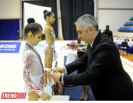 Bədii gimnastika üzrə XX Bakı birinciliyinin ilk qalibləri müəyyənləşib (FOTO)