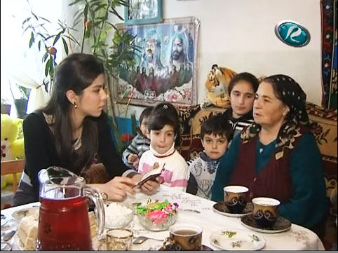 Qubada 11 uşaq, 30 nəvə və 3 nəticəsi olan nənə (VİDEO)