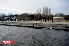 Xəzəri qucaqlayan Bakı buxtası (FOTO)