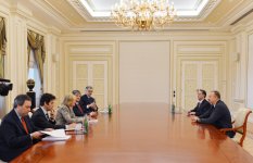 İlham Əliyev İtaliya xarici işlər nazirinin müavinini qəbul edib