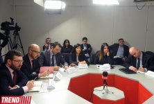 Trend Azərbaycanın dünya və regiondakı roluna həsr olunmuş "dəyirmi masa" təşkil edib (FOTO)