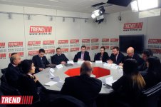 Trend Azərbaycanın dünya və regiondakı roluna həsr olunmuş "dəyirmi masa" təşkil edib (FOTO)