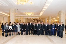 Prezident İlham Əliyev Qəbələ Mədəniyyət Mərkəzinin açılışında iştirak edib (FOTO)