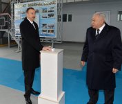 Prezident İlham Əliyev Dövlət Xəzər Dəniz Gəmiçiliyinin yeni inşa olunmuş gəmiqayırma müəssisəsinin açılışında iştirak edib (FOTO)