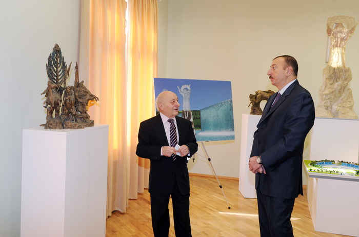Prezident İlham Əliyev Azərbaycan Dövlət Rəssamlıq Akademiyasının yeni korpusunda yaradılan şəraitlə tanış olub (FOTO)