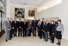 Prezident İlham Əliyev Azərbaycan Dövlət Rəssamlıq Akademiyasının yeni korpusunda yaradılan şəraitlə tanış olub (FOTO)