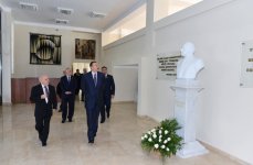 Prezident İlham Əliyev Azərbaycan Dövlət Rəssamlıq Akademiyasının yeni korpusunda yaradılan şəraitlə tanış olub (FOTO)