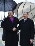 Prezident İlham Əliyevin Monteneqro Respublikasına rəsmi səfəri başlayıb  (FOTO)