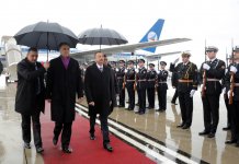 Prezident İlham Əliyevin Monteneqro Respublikasına rəsmi səfəri başlayıb  (FOTO)