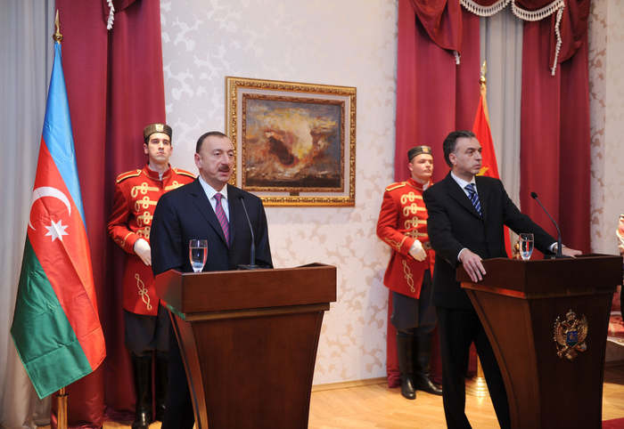 Prezident İlham Əliyev: Azərbaycan və Monteneqronun iqtisadi əməkdaşlıqla bağlı mövqeləri yüz faiz üst-üstə düşür (FOTO)