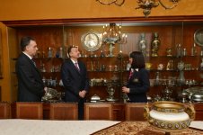 Prezident İlham Əliyev Çetinye şəhərindəki Kral Nikolay Sarayında olub (FOTO)