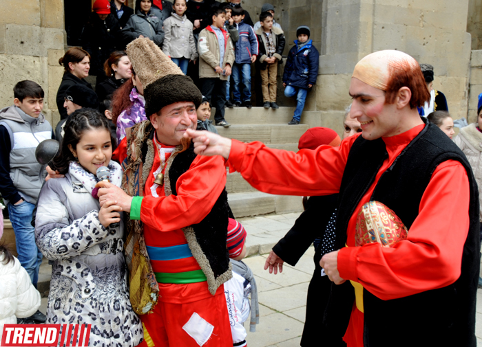 İçərişəhərdə Novruz əhval-ruhiyyəsi (FOTO)