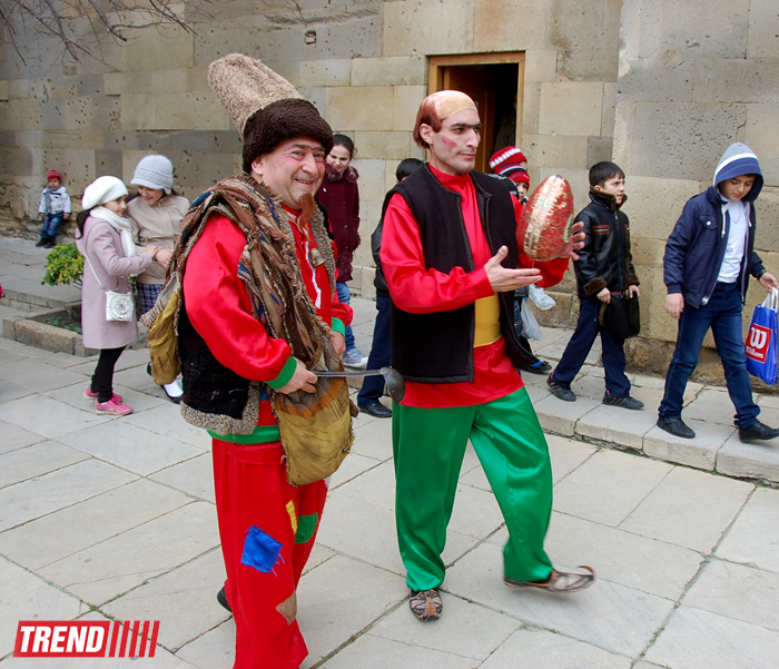 İçərişəhərdə Novruz əhval-ruhiyyəsi (FOTO)