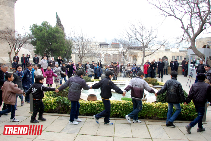 İçərişəhərdə Novruz əhval-ruhiyyəsi (FOTO)