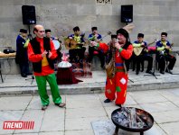 İçərişəhərdə Novruz əhval-ruhiyyəsi (FOTO)