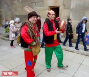 İçərişəhərdə Novruz əhval-ruhiyyəsi (FOTO)