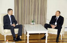 İlham Əliyev "Statoil" şirkətinin baş icraçı direktorunu qəbul edib
