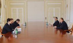 Prezident İlham Əliyev Ukrayna Baş nazirinin müavinini qəbul edib
